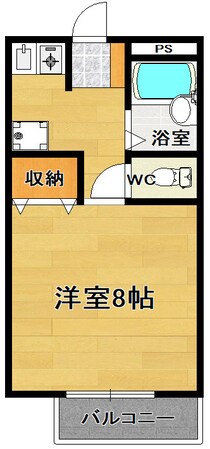 グリーンビレッジはびきのの物件間取画像